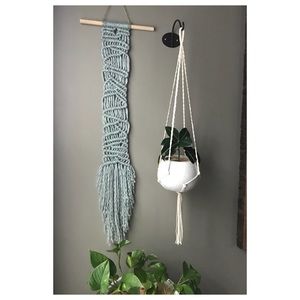 Blue Gray Wall Hanging